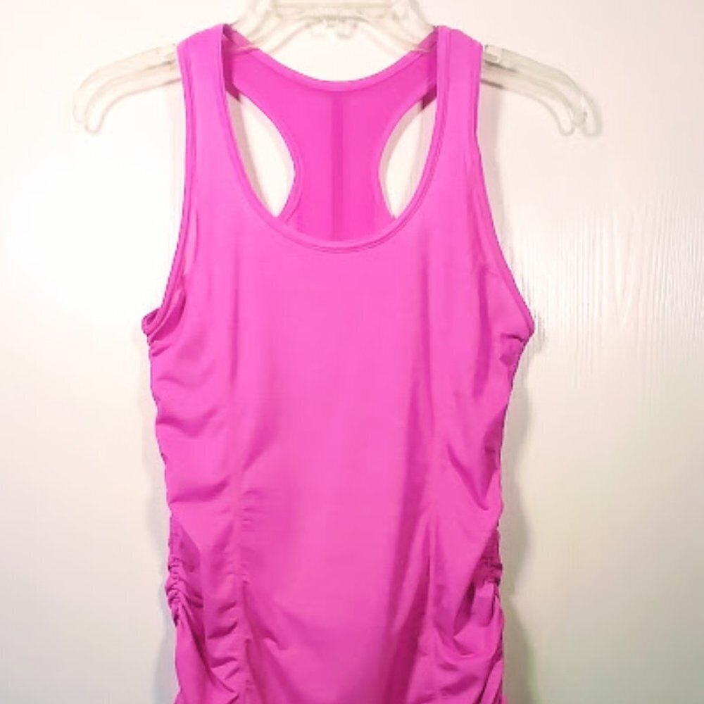 MPG Hot Pink racer back athletic tank Small - Picture 5 of 17